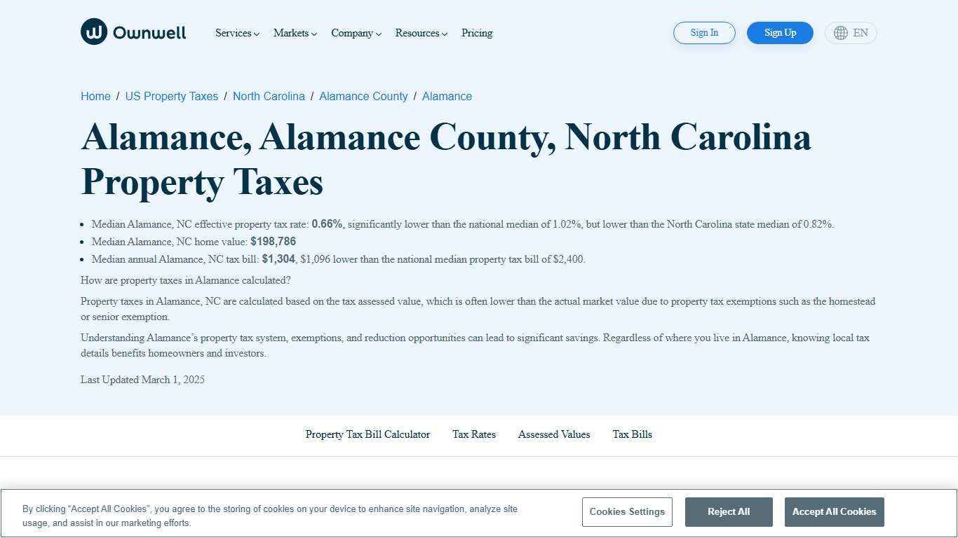 Alamance, Alamance County, North Carolina Property Taxes - Ownwell